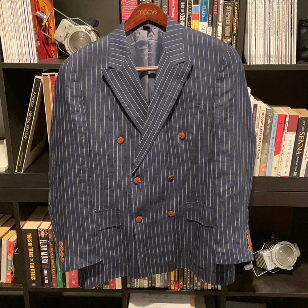 Vintage Men’s Paul Fredrick Linen Blazer